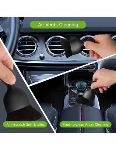 Kit de Limpieza de Parabrisas Qydipclin 10 Piezas Verde