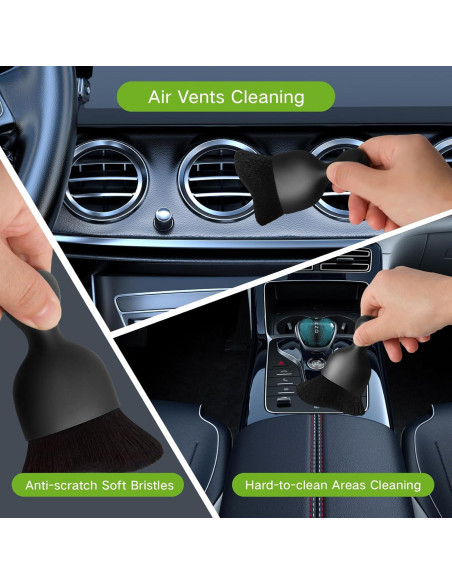 Kit de Limpieza de Parabrisas Qydipclin 10 Piezas Verde