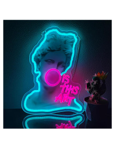 Letrero de Neón LIUISNEO Es Esto ARTE 43x33 cm con Interruptor