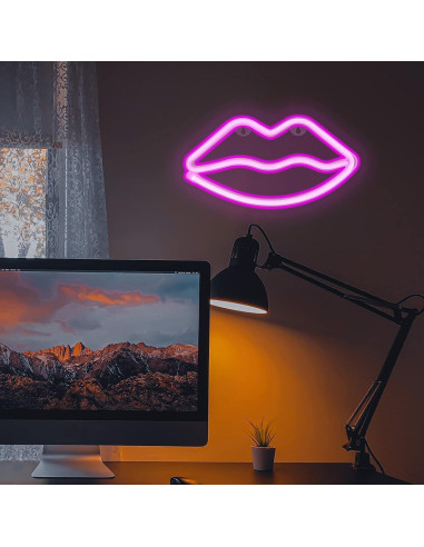 4 Pcs Luces de Noche Neón ZYP - Decoración Moderna LED