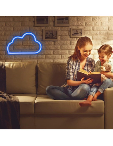 4 Pcs Luces de Noche Neón ZYP - Decoración Moderna LED