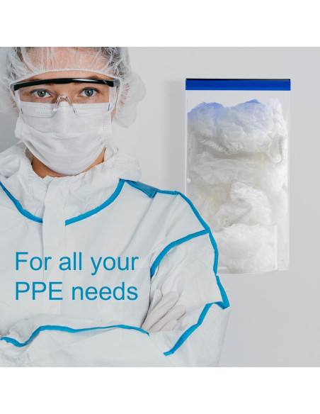 Soporte de Almacenamiento Acrílico IneVibe 26.67cm con Tapa Azul