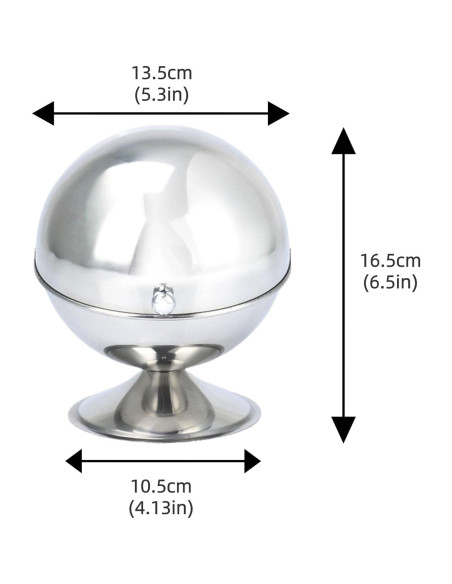 Contenedor de Azúcar Acero Inoxidable JavaNest 500ml Hermético