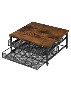 Organizador de Cápsulas de Café CADUKE 2 Niveles 72 Cápsulas