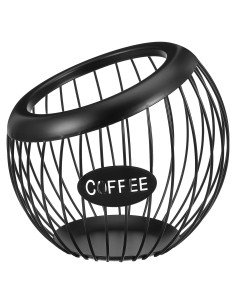 Soporte para Cápsulas de Café Lemecima 21.1x19.1 cm Metal Negro