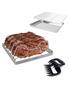 Soporte Plegable para Costillas Yangjiang 10" Acero Inoxidable