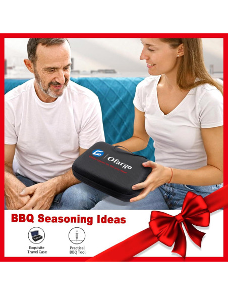 Jeringa de Inyección de Carne Ofargo 2 oz con 4 Agujas y Estuche