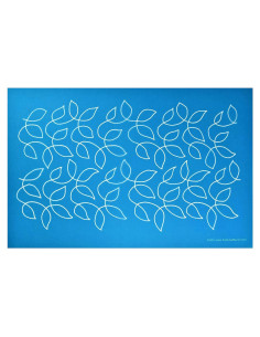 Plantilla de Acolchado Hancy Creations 30462 - Grandes Hojas