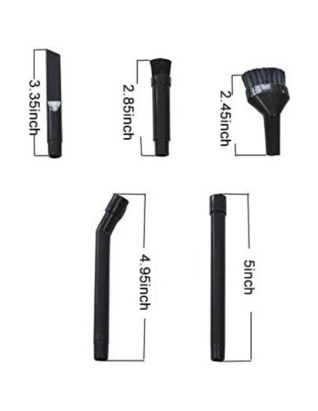 Kit de Limpieza Micro EZ SPARES 7 Piezas para Aspiradora Kit de Limpieza Micro EZ SPARES 7 Piezas para Aspiradora