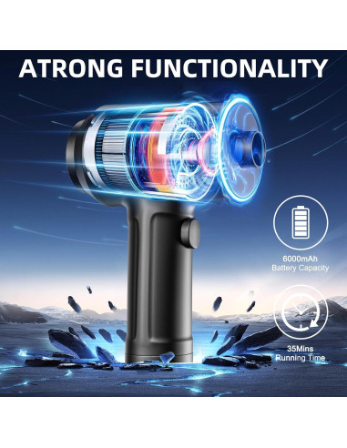 Soplador de Aire Comprimido Omicarry 3 Velocidades 51000RPM