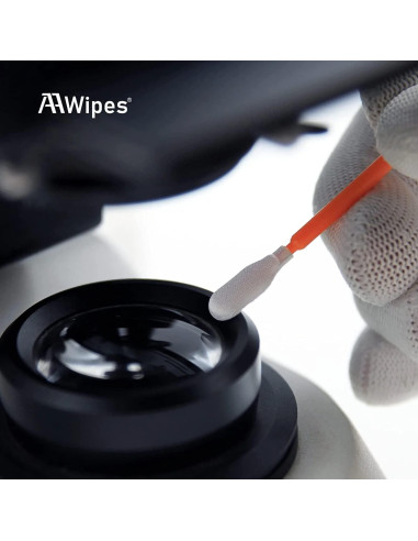 Kit de Bastones de Limpieza AAwipes FA501 - 100 Hisopos Sin Pelusa