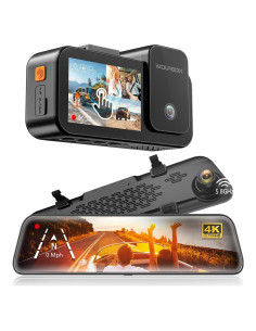 Cámara de Espejo WOLFBOX G840S 4K y Dash X5 2.5K