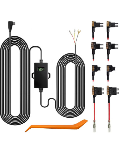 Cámara de Salpicadero 4K WOLFBOX i17 + Kit de Cableado Duro