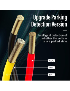 Kit de Cableado Duro IIWEY para Cámara de Tablero N5/N7 4m 12V-24V 2