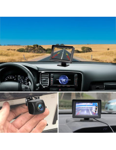 Cámara de Respaldo Kairiyard 5" HD 170 para Auto y Camión 2