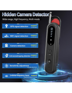 Detector de Cámaras Ocultas OneBird T01 - Detección 1MHz a 6.5GHz 2