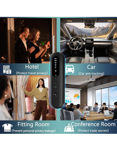 Detector de Cámaras Ocultas OneBird T01 - Detección 1MHz a 6.5GHz