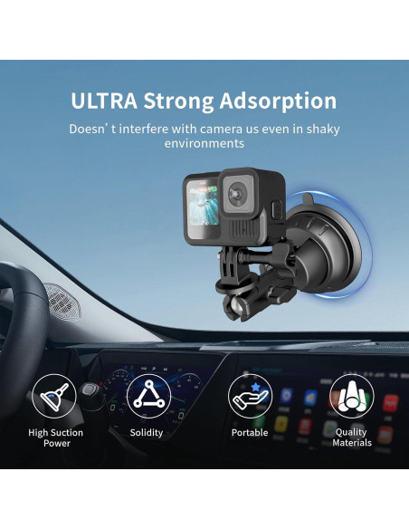 Soporte de Ventosa STARTRC para GoPro Hero 13/12/11 y DJI