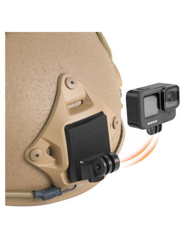 Soporte para casco GoPro BOOIU NVG ajustable para cámaras de acción