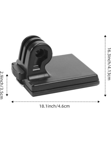 Soporte para casco GoPro BOOIU NVG ajustable para cámaras de acción