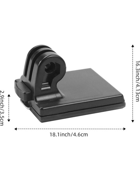 Soporte para casco GoPro BOOIU NVG ajustable para cámaras de acción