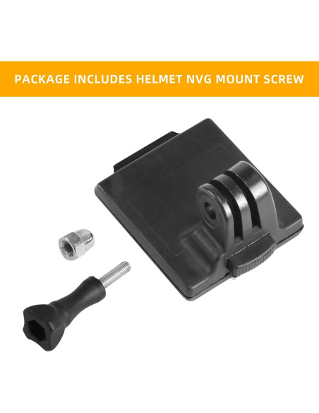 Soporte para casco GoPro BOOIU NVG ajustable para cámaras de acción