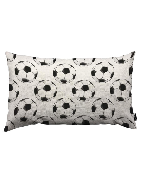 Funda de Almohada Rectangular TKS MITLAN 30x50 cm Patrón Fútbol
