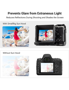 Capucha Solar SmallRig 3206 para Sony Alpha 7 IV y FX3 2