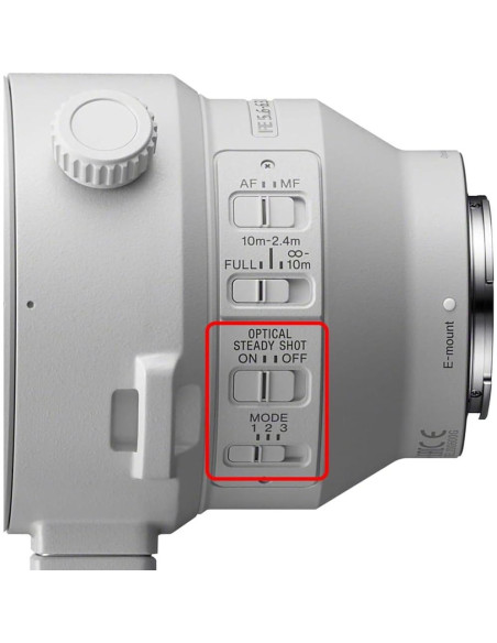 Lente Sony FE 200-600mm f5.6-6.3 G OSS + Filtro UV 95mm