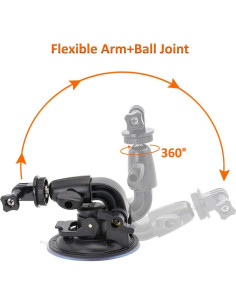 Soporte de Ventana para Cámara GoPro y Digital WOLEYI 200g 2