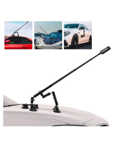 Kit de Montaje para Coche 8 en 1 HAFOKO con Ventosas y Palo de Selfie