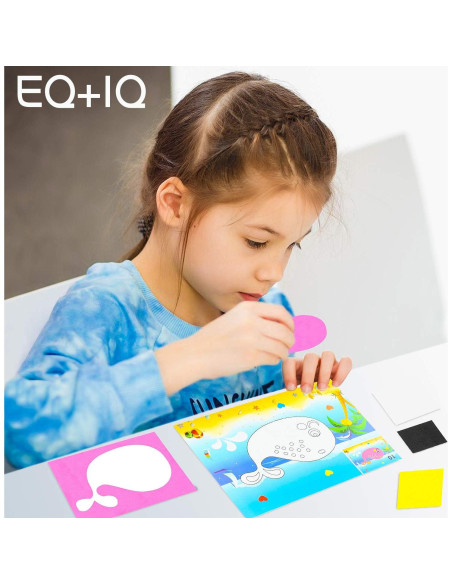 Kit de Manualidades Mosaico MALLMALL6 - 20 Piezas para Niños