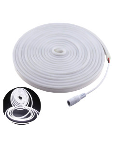 Tira de Luz LED Rextin 5M Blanca Regulable IP67 para Decoración