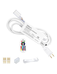 Kit Controlador RGB Neon GZBtech con Control Remoto y 5FT