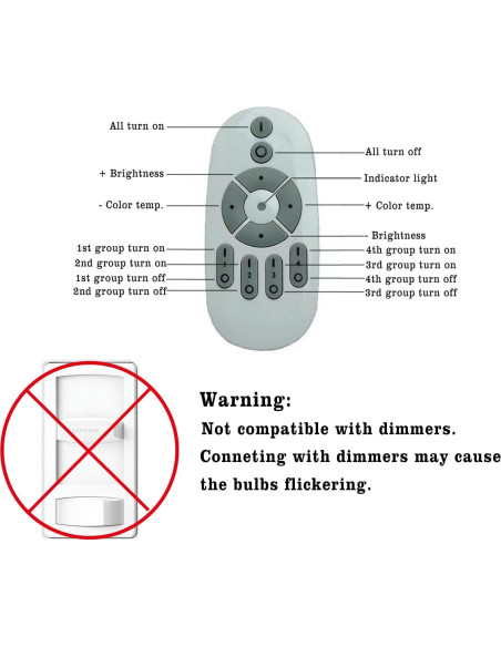 Bombilla LED Vintage Inteligente Yaoten T10 4W E26 3 Unidades