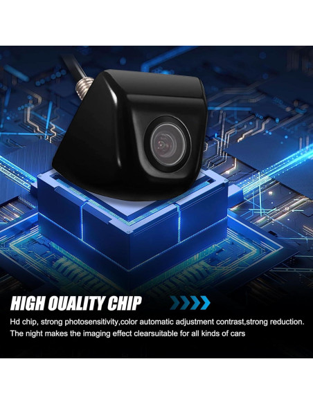 Cámara de Retroceso Pinflaw PINSXT1000BL HD 170 IP68