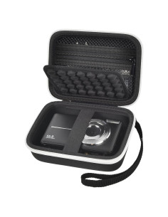 Funda de cámara digital Grapsa para Canon, Kodak y más - Negro