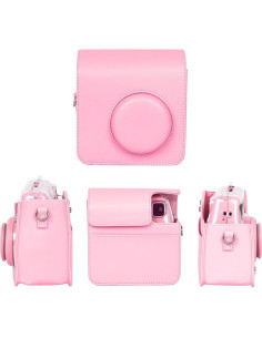 Funda Protectora MOSISO para Cámara Instax Mini SE Rosa 2