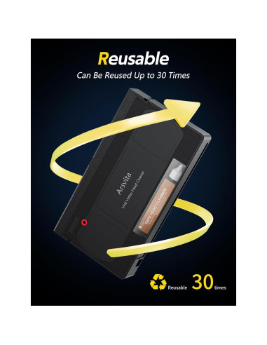 Limpiador de Cabezas VHS Arsvita Húmedo con Solución 150g