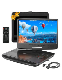 Reproductor de DVD Portátil Megatek PD-1256 10.5" HD Batería 6h