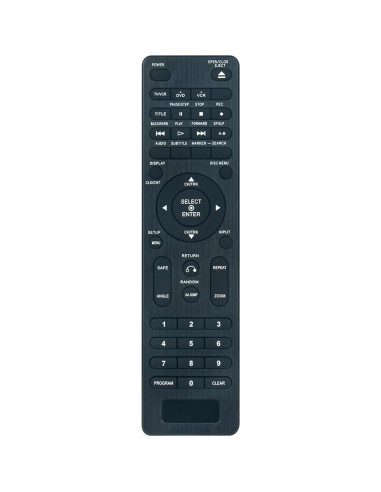 Control Remoto N108A Sanyo VHS/DVD Compatible DVW-7100