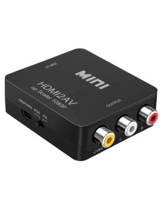 Adaptador HDMI a RCA Wonlyus 1080p AV para TV y dispositivos