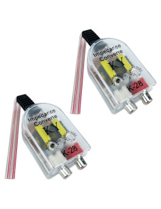 Paquete de 2 Convertidores de Audio RCA CCeCCe para Coche