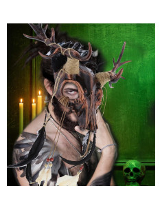 Máscara de Calavera de Ciervo con Cuernos Attitude Studio 2