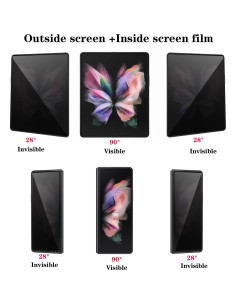 Protector de Pantalla Mate Privacidad para Google Pixel Fold 2023 2