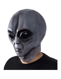 Máscara Realista de Extraterrestre de Látex para Halloween 2