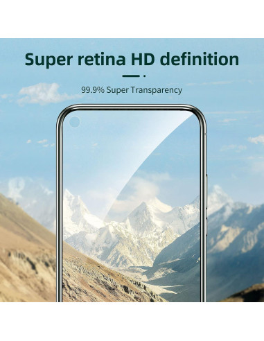 Protector de Pantalla Vidrio Templado NEW'C para Google Pixel 4a 4G