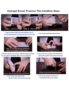 Protector de Pantalla Hydrogel YiiLoxo para Google Pixel 9 Pro XL 2