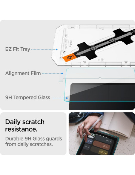 Protector de Pantalla Vidrio Templado Spigen para Pixel Tablet Protector de Pantalla Vidrio Templado Spigen para Pixel Tablet