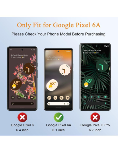 Protector de Pantalla Privado Vidrio Templado Google Pixel 6A
